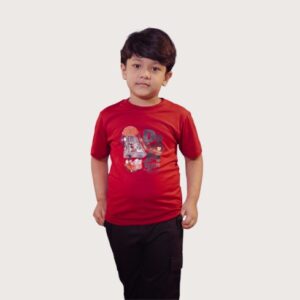 05 Kid's Red T-Shirt Set
