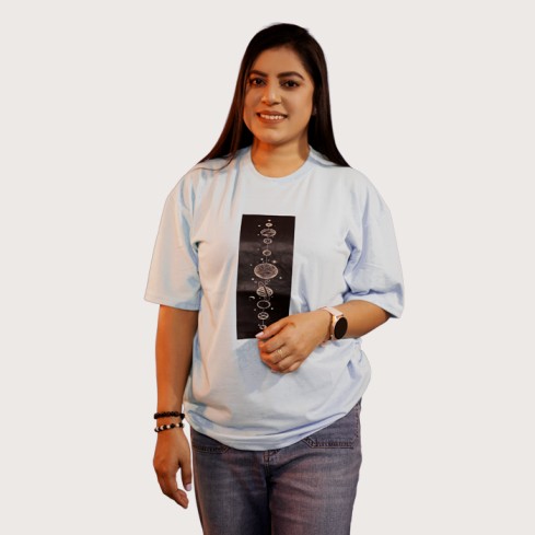 33 Ladies Drop Shoulder Pest T-Shirt