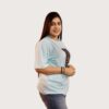 35 Ladies Drop Shoulder Pest T-Shirt
