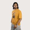 45 Men’s Drop Shoulder Yellow T-Shirt