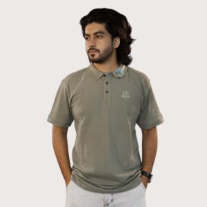 51 Men’s Polo Green Olive T-Shirt