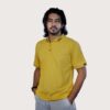 55 Men's Polo Yellow T-Shirt
